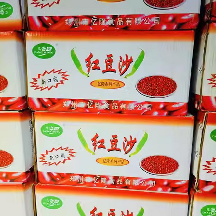亿隆月饼馅料 豆沙馅料 蛋糕面包 即食红豆糖纳蜜豆