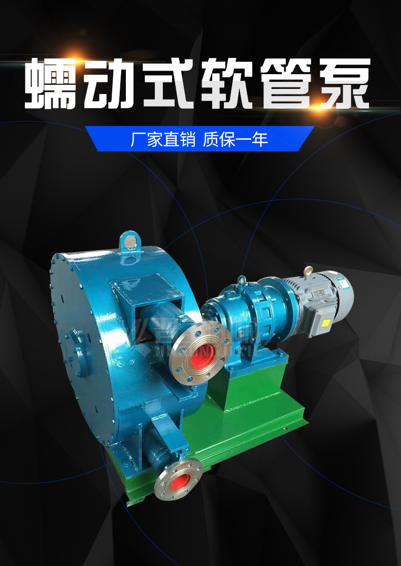 Peristaltic hose pump for high flow viscous slurry special delivery pump Mortar delivery viscous pump