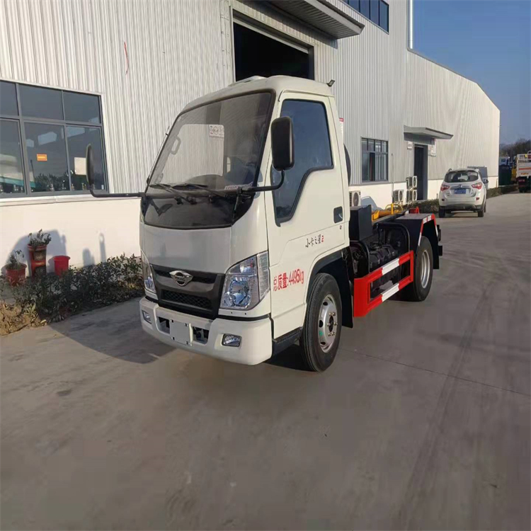 Dongfeng D7 carriage detachable 8-square hook arm garbage removal vehicle is suitable for urban and rural garbage removal