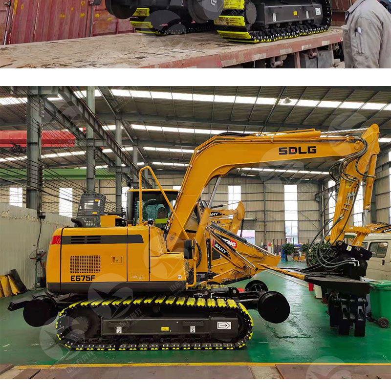 Modification of Railway Sleeper Changing Machine for Construction Equipment of Highway Railway Dual Purpose Excavator