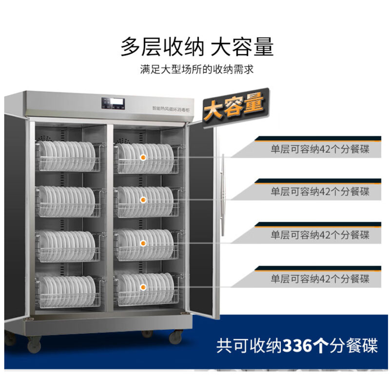 Kangbao Disinfection Cabinet RTD1380A-1B/XDR880-A1B Dual Door Infrared High Temperature Sterilization Haobo Delivery