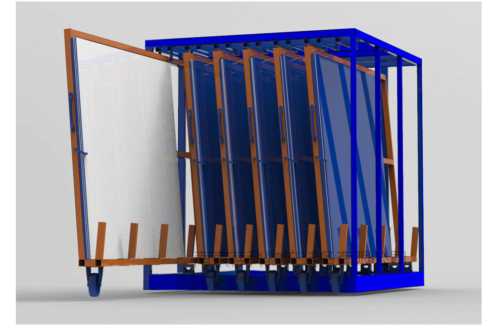 Vertical Plate Shelf CK-CZ-163 Steel Plate Storage Rack Raw Material Storage Rack Storage Section