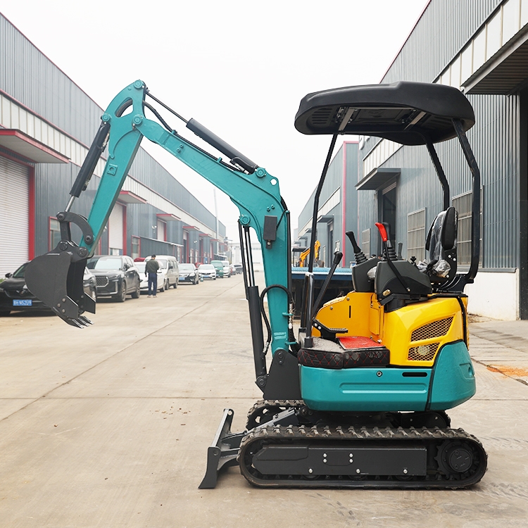 1 ton small excavator engineering orchard small excavator 15 type water-cooled small hook excavator