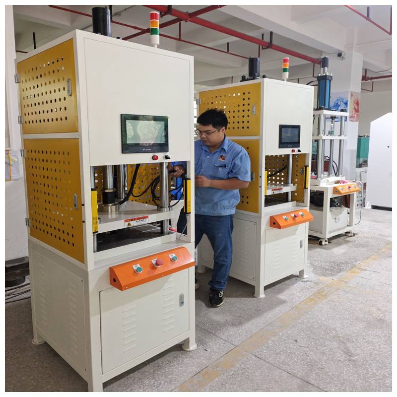 Fangtian FT105-20T pressure adjustable impact force small hydraulic press stroke fine adjustment four column hydraulic press