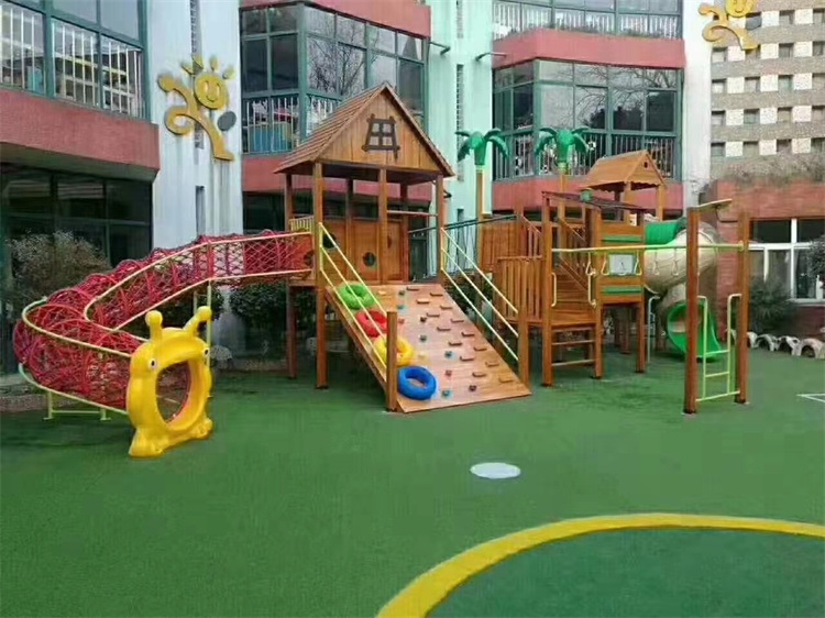 Outdoor Children's Amusement Facilities, Rock Joy Kindergarten, Children's Slide Manufacturer, Crown A Sports