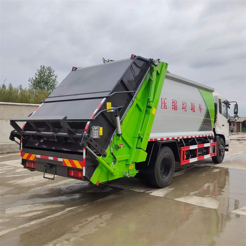 More discounts for second-hand existing cars of domestic waste cleaning vehicles loaded with 9 tons of compressed Garbage truck