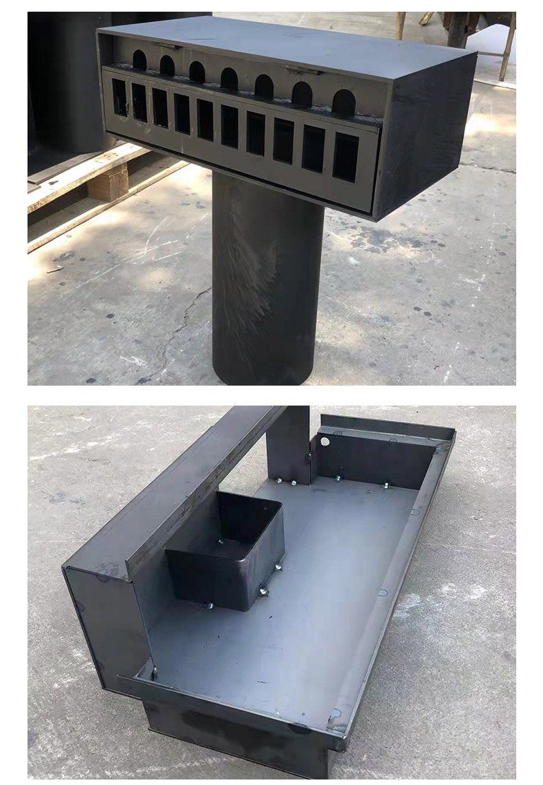 Stainless steel 304 cast iron drainage ditch bridge water collection box Carbon steel galvanized Q235 sewage road surface water collection box