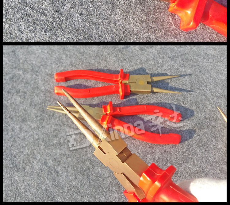 Explosion-proof tool production: explosion-proof retaining ring pliers, copper internal and external snap ring pliers, all copper pliers