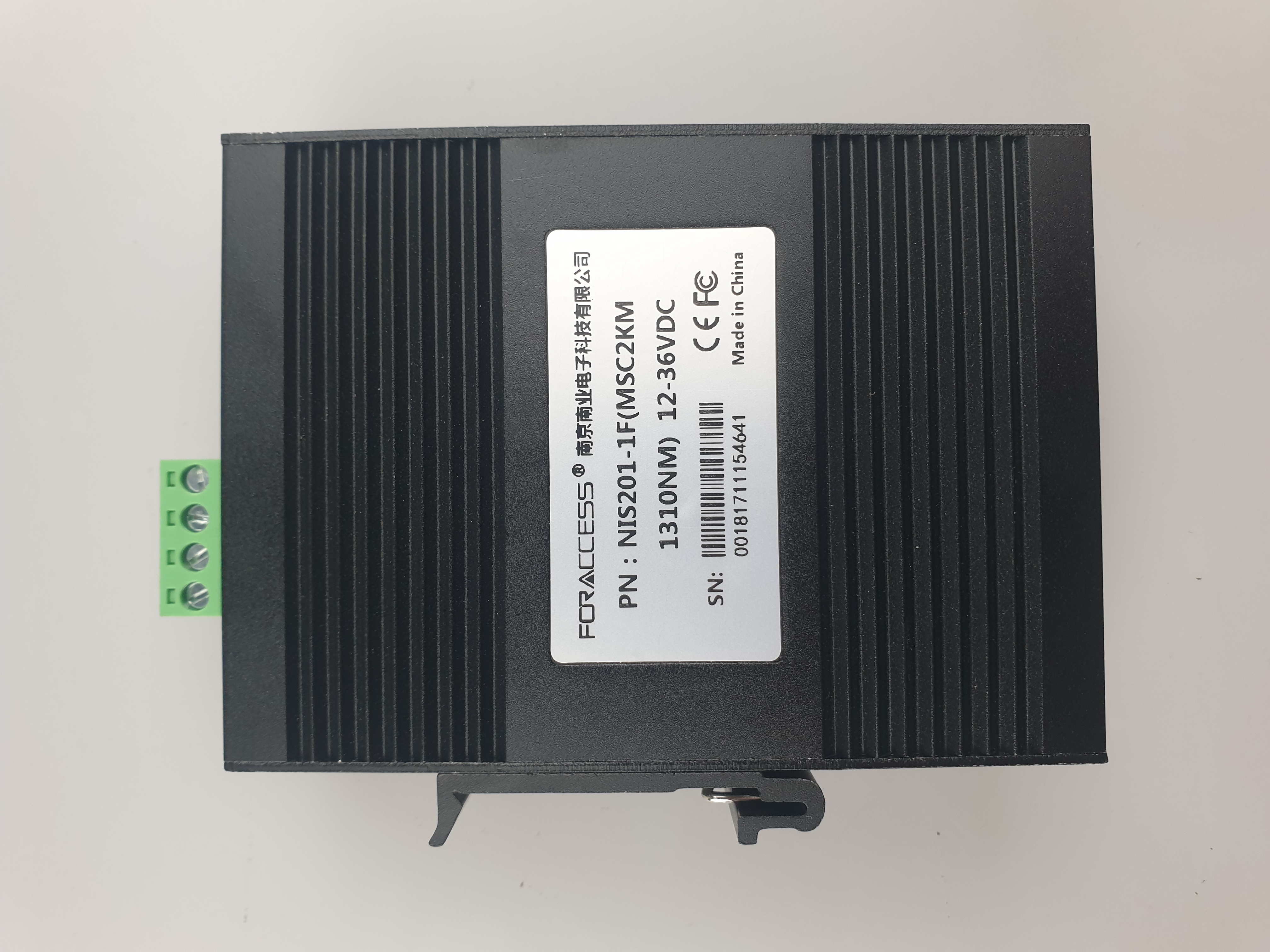 NIS201 100 Gigabit Fiber Optic Transceiver Optoelectronic Converter Ethernet Industrial Switch