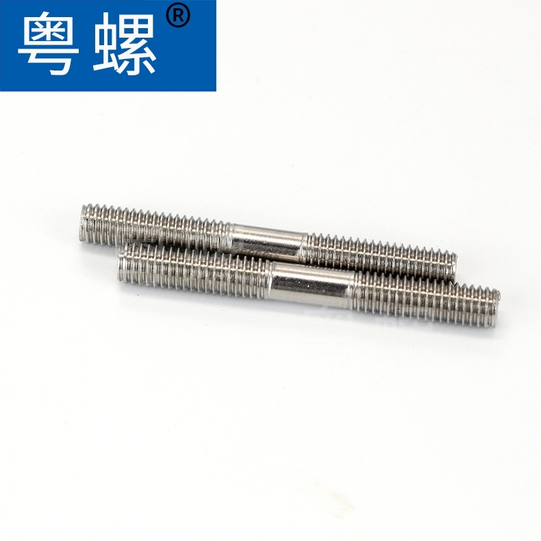 Stud 304 stainless steel screw, grade B double head equal length screw, screw rod GB901 screw