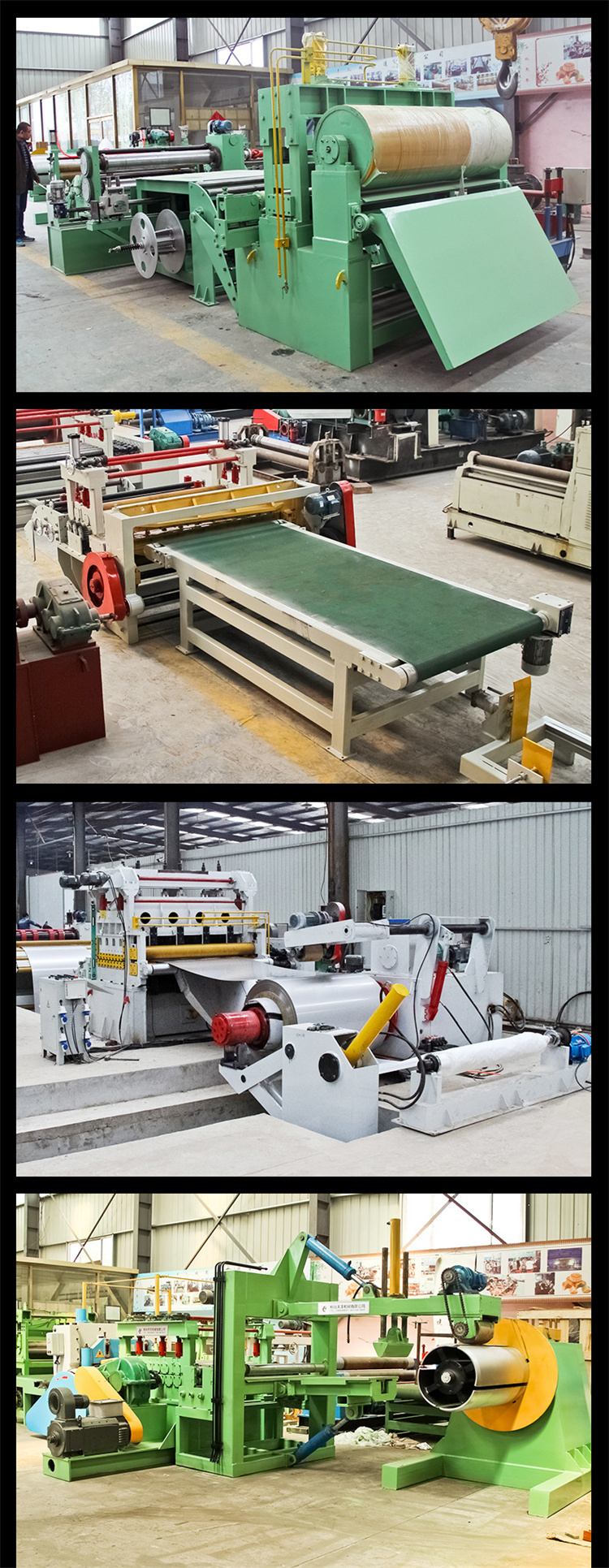 Sheet metal flattening production line, sheet metal flattening machine, hydraulic CNC unwinding, fully automatic sheet metal leveling machine