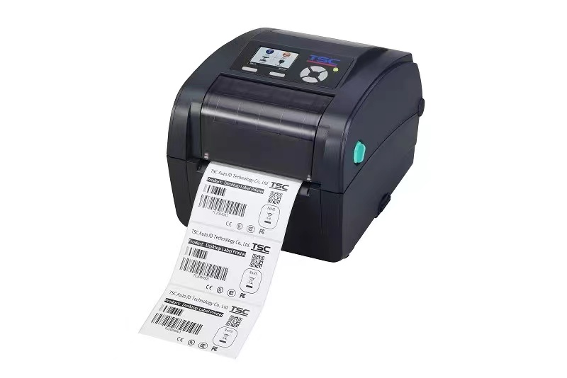 TSC label barcode printer thermal transfer TC200 industrial model with storage memory function