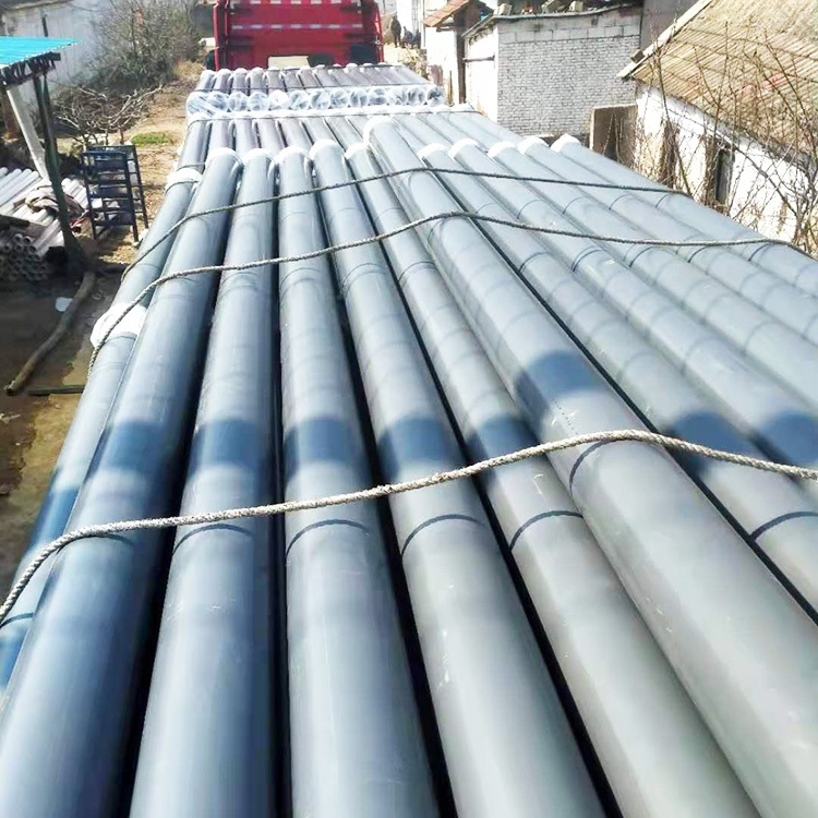 PVC-U drilling pipe drainage pipe diameter can be customized for drainage well wall engineering PVC pipe