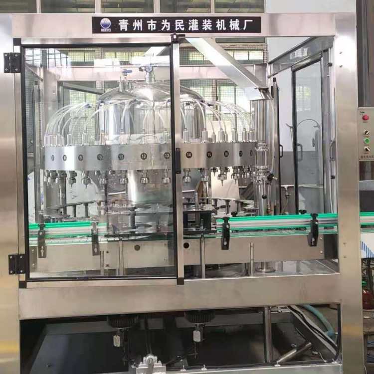 无菌啤酒灌装机 三十六头旋转灌装模式 为民机械