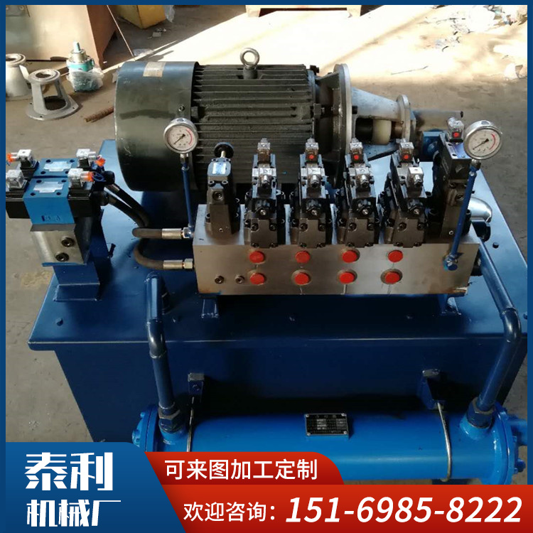 Taili Elevator Electric Hydraulic Pump Station Dual Circuit High Pressure Pump Station Widely Used