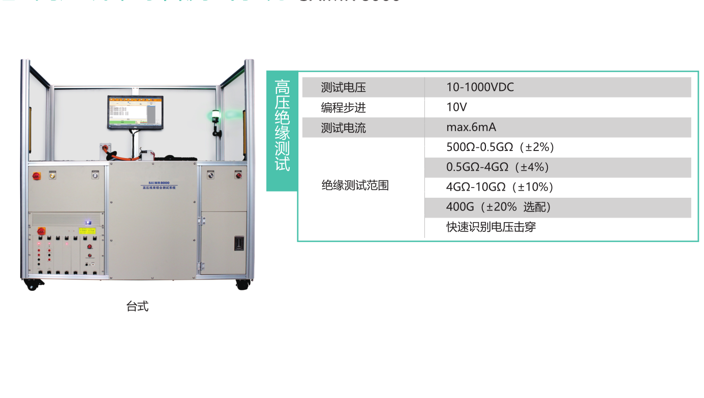 New Energy Mode II Functional Testing System Charging Gun Tester High Voltage Wire Testing Equipment