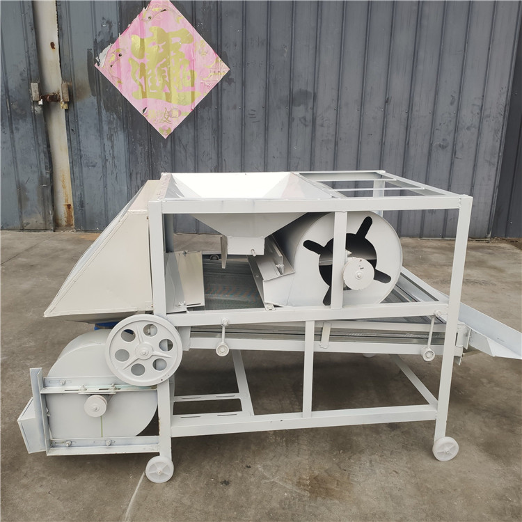 Sesame screening machine Gravity type wheat and rice stone removal machine New morning onion seed cleaning machine