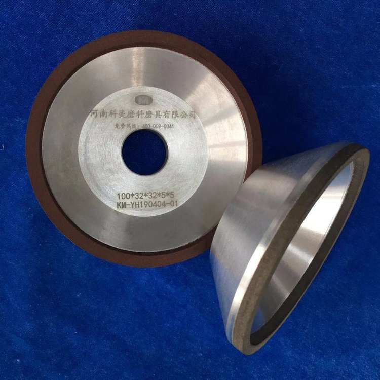 Resin bowl type grinding wheel, hard alloy diamond grinding wheel, end face grinding, high-precision equipment dedicated 3000#