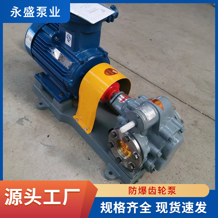 304 stainless steel gear pump electric horizontal pump explosion-proof Pumpjack high-temperature gear pump