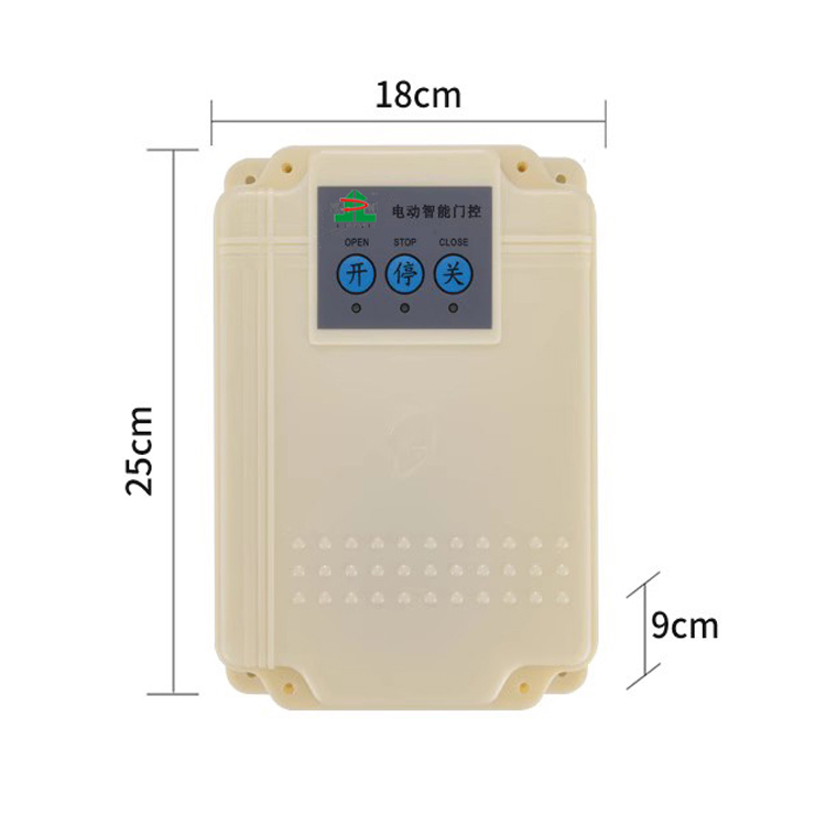 Tea Mountain Cold Rain Intelligent Remote Control Door Opener Manufacturer Vehicle Identification Opposed Electric Door Octagonal Horizontal Automatic Door Opener