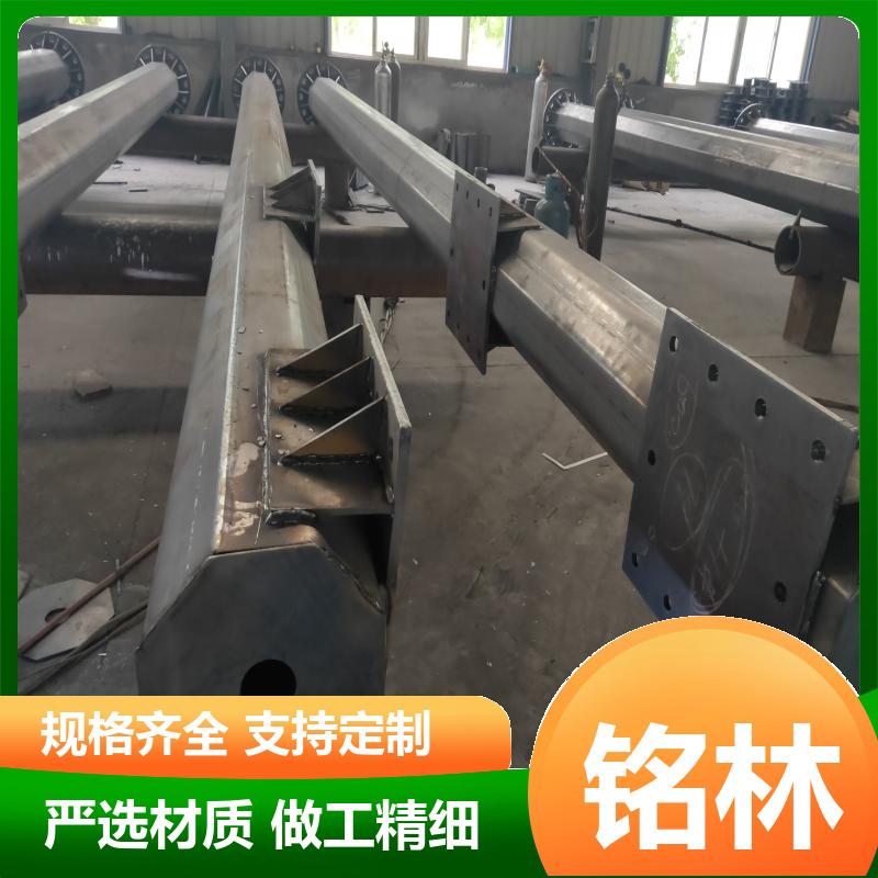  道路指示 Q345 交通标志杆 双悬臂 热镀锌 多年行业经验 铭林