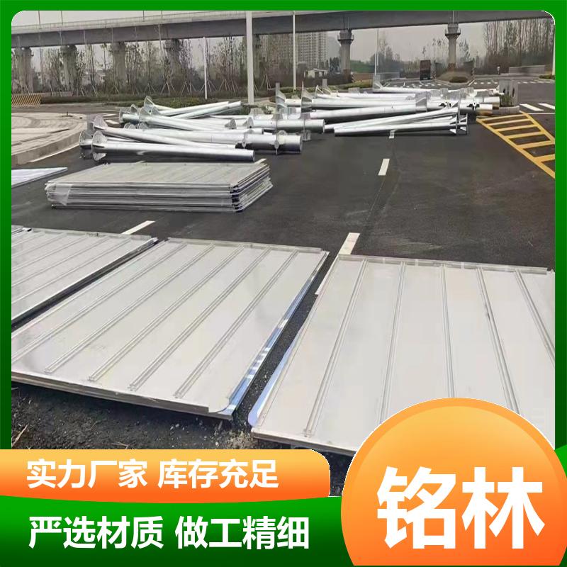 钢材 双悬臂 道路指示交通标志杆 热镀锌 多年行业经验 铭林