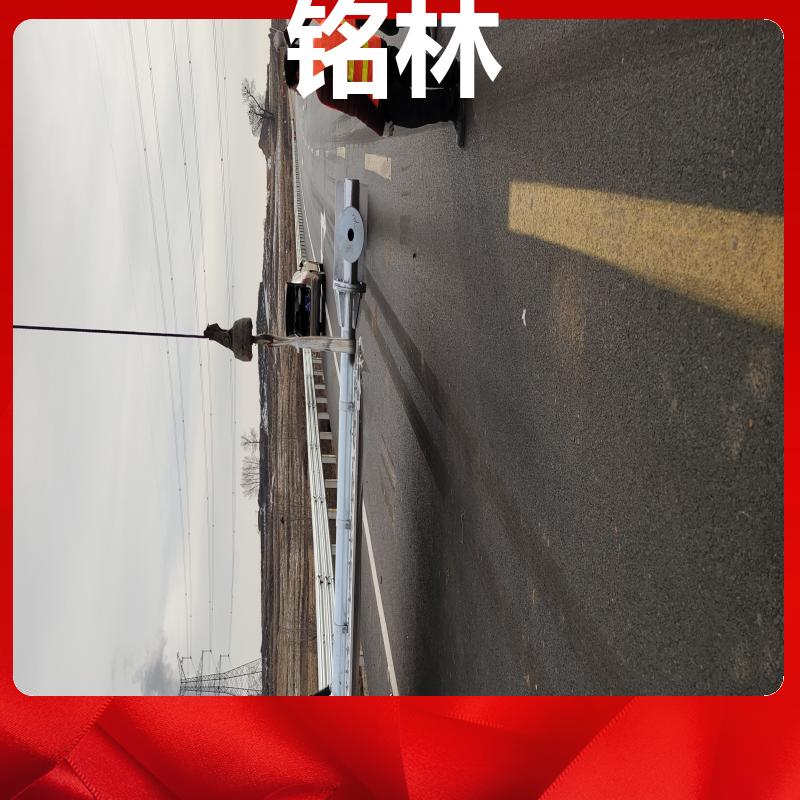 道路指示 单柱式交通标志杆 双悬臂 Q235钢材 厂家定制 铭林