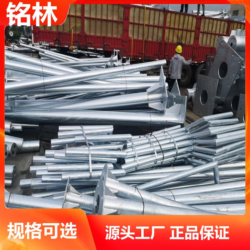  道路指示 双悬臂 单柱式交通标志杆 热镀锌 多年行业经验 铭林