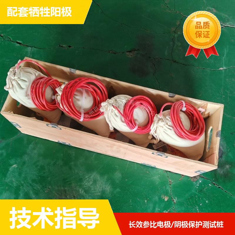 极化探头 锌阳极包长效硫酸铜参比电极 埋地型 带填包料 测量准确 巨盾