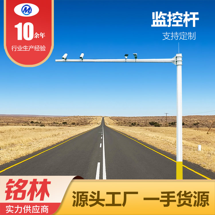 喷塑 旅游景区 不易腐蚀不惧风雨监控杆 道路指示 现货销售 铭林