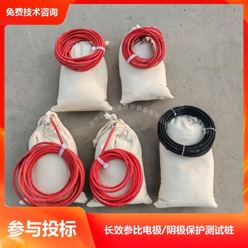输气管道用 储罐用 带填包料长效硫酸铜参比电极 带电缆 测试准确 巨盾