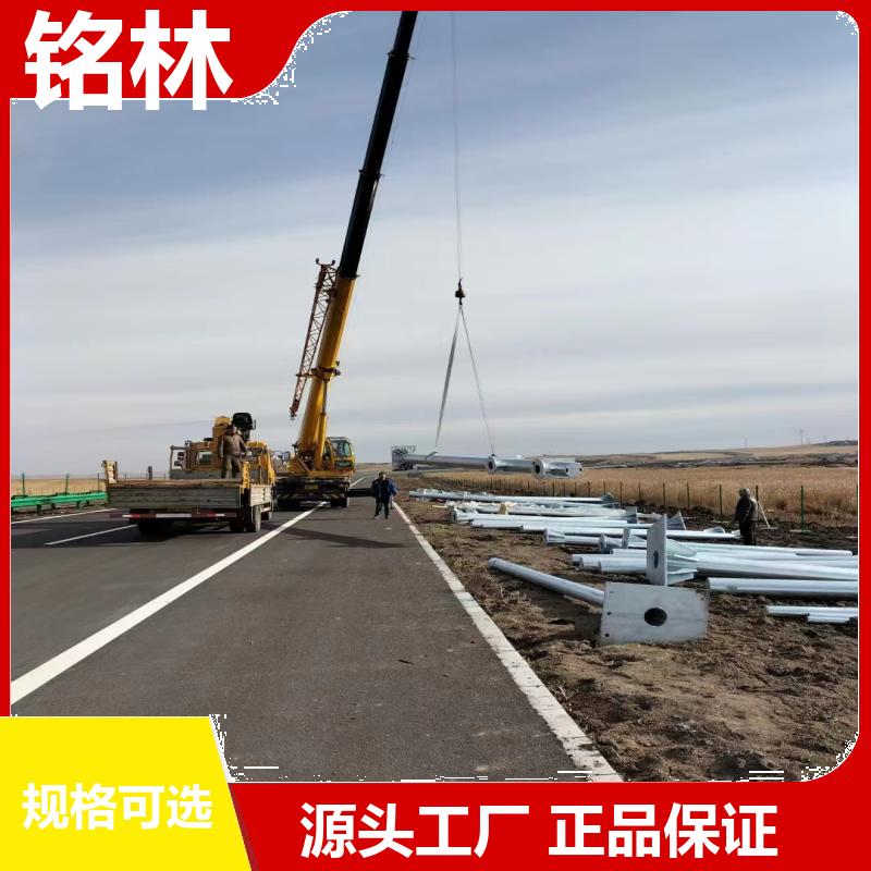  热镀锌 不锈钢 单悬臂 单柱式交通标志杆 多年行业经验 铭林
