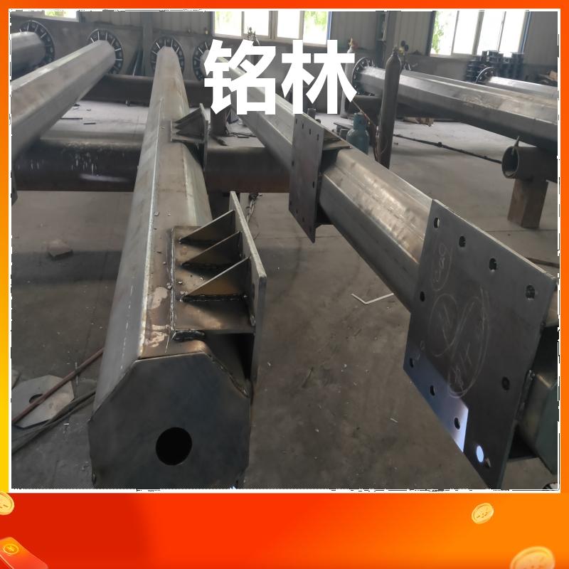  不锈钢 单悬臂 高速公路 焊接 交通标志杆 多年行业经验 铭林
