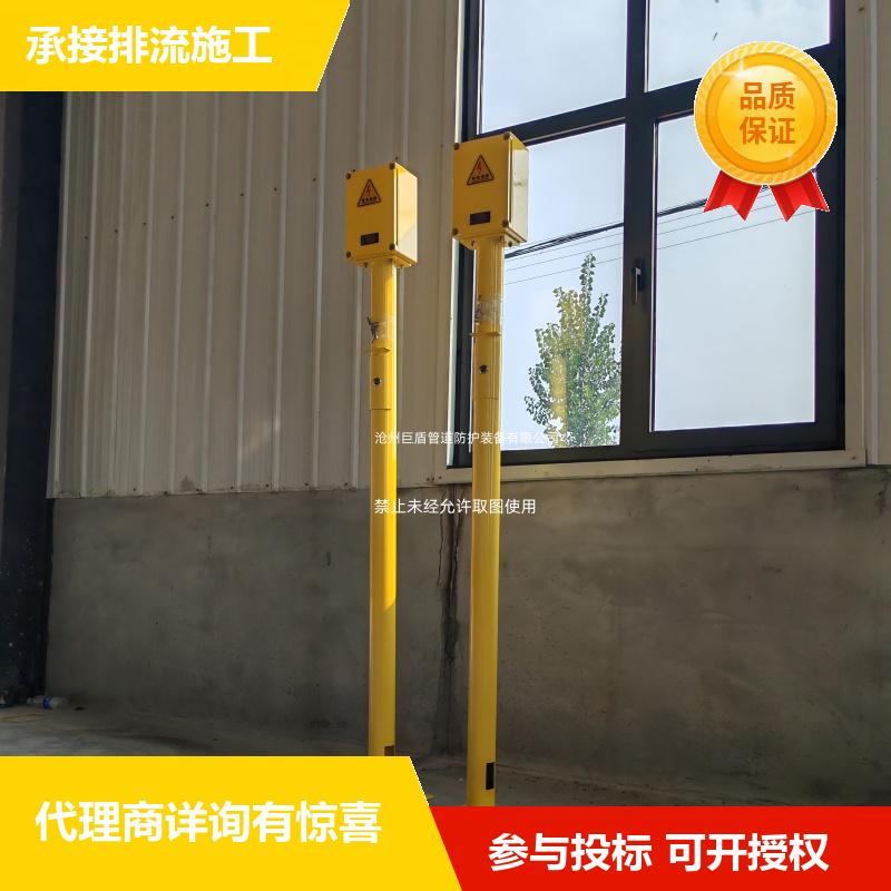 方头测试桩 输水管线 108*4*2000 输油管道固态去耦合器 运行稳定 巨盾