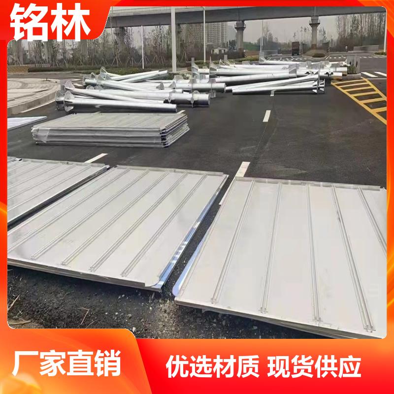 不锈钢 喷塑交通标志杆 单悬臂 高速公路 多年行业经验 铭林
