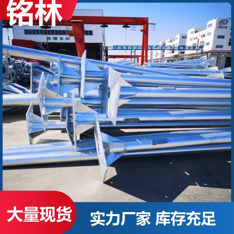 高速公路 贴膜 圆柱形 热镀锌 交通标志杆 多年行业经验 铭林