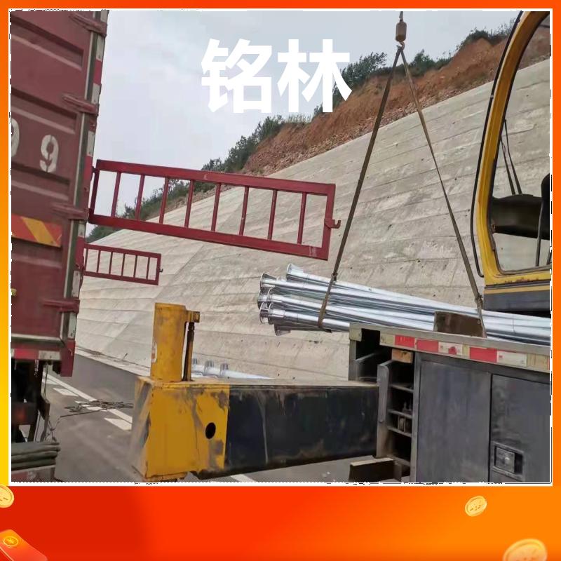 高速公路 交通标志杆 双悬臂 贴膜 热镀锌 多年行业经验 铭林