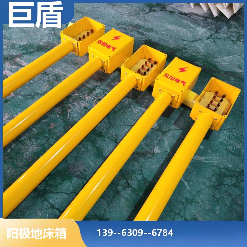 108*4*3000 不锈钢测试桩 2/2.5/3米 锌阳极防爆接线箱 运行稳定 巨盾