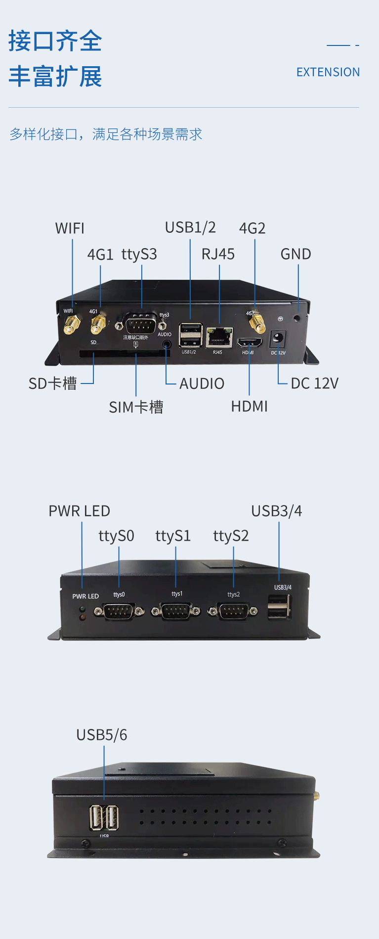 RK3288-200B Android Industrial Computer Low Power RJ45 WIFI 4G Bluetooth Shared Device Industrial Computer