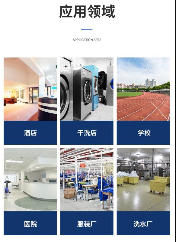 Budilan handles second-hand dry cleaning machines, various brands of dry cleaning shop equipment, and large water washing machines