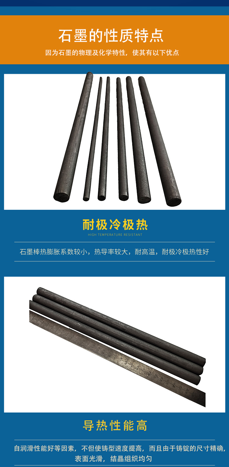 Customized manufacturer of spectral graphite rods, wholesale delivery of graphite blocks, timely delivery, high cost-effectiveness, Beijing Airlines Special Carbon