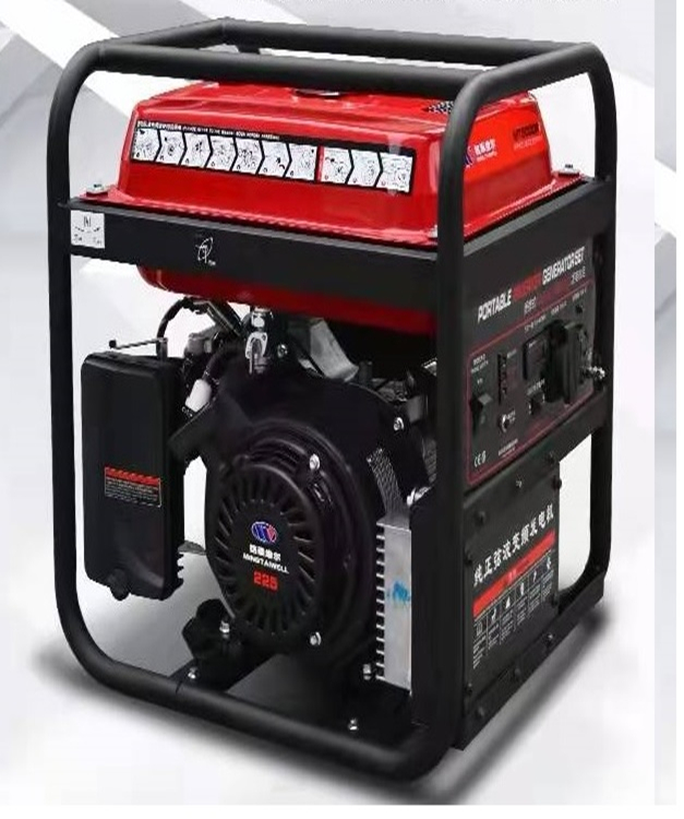 4KW Kehu Variable Frequency Gasoline Generator Set BP4600 Weight Light Wave Stable