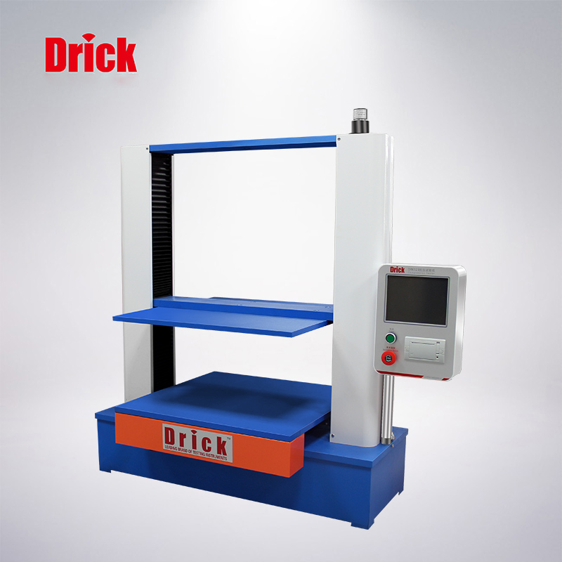 DRK123 Derek Carton Compression Machine Touch Screen Stacking Strength Testing Machine Pressure Compliance Testing Equipment