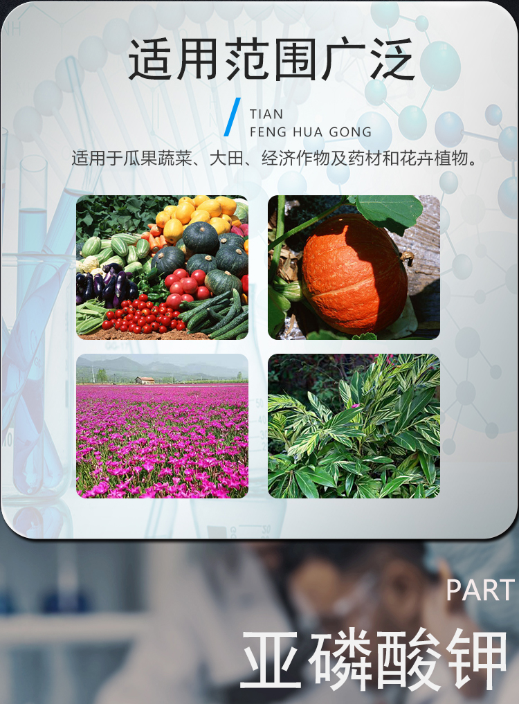 Tianfeng Chemical Potassium Phosphorous acid Water soluble Fertilizer Promotes Flower Bud Differentiation Clear Liquid Fertilizer Preserves Flower and Fruit