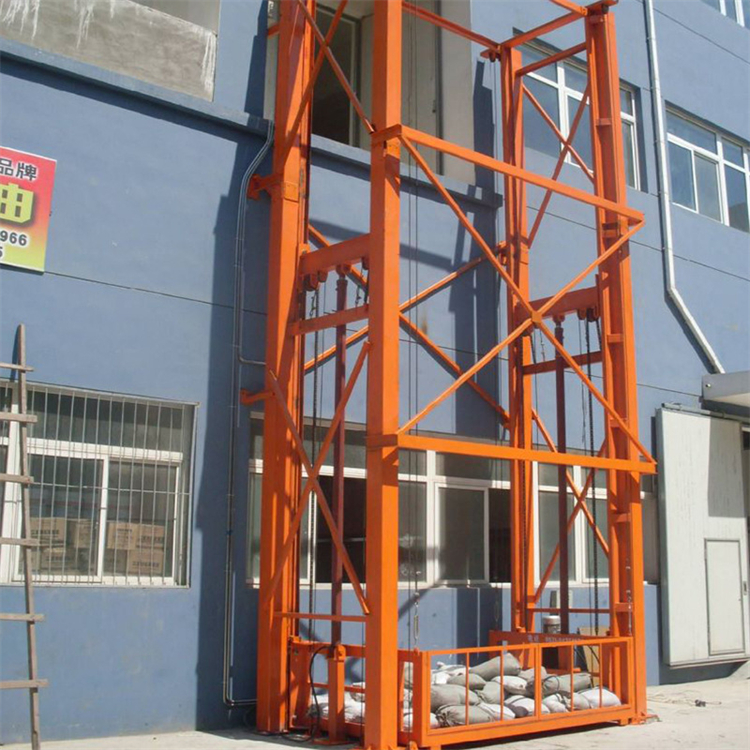 Weilin Qinli Guide Rail Electric Elevator Customized Vertical Top Lifting Platform