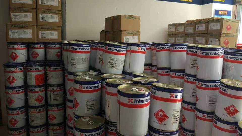 AkzoNobel International Paint Manufacturer's Agent for Ameron Epoxy Anti rust Primer Intertuf262 Red