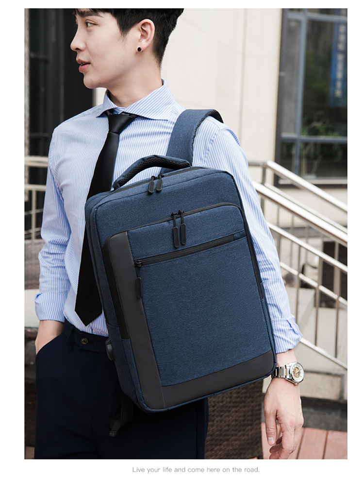 Business Backpack Men's Luxury Large Capacity High School Student backpack Tourism backpack Customized logo