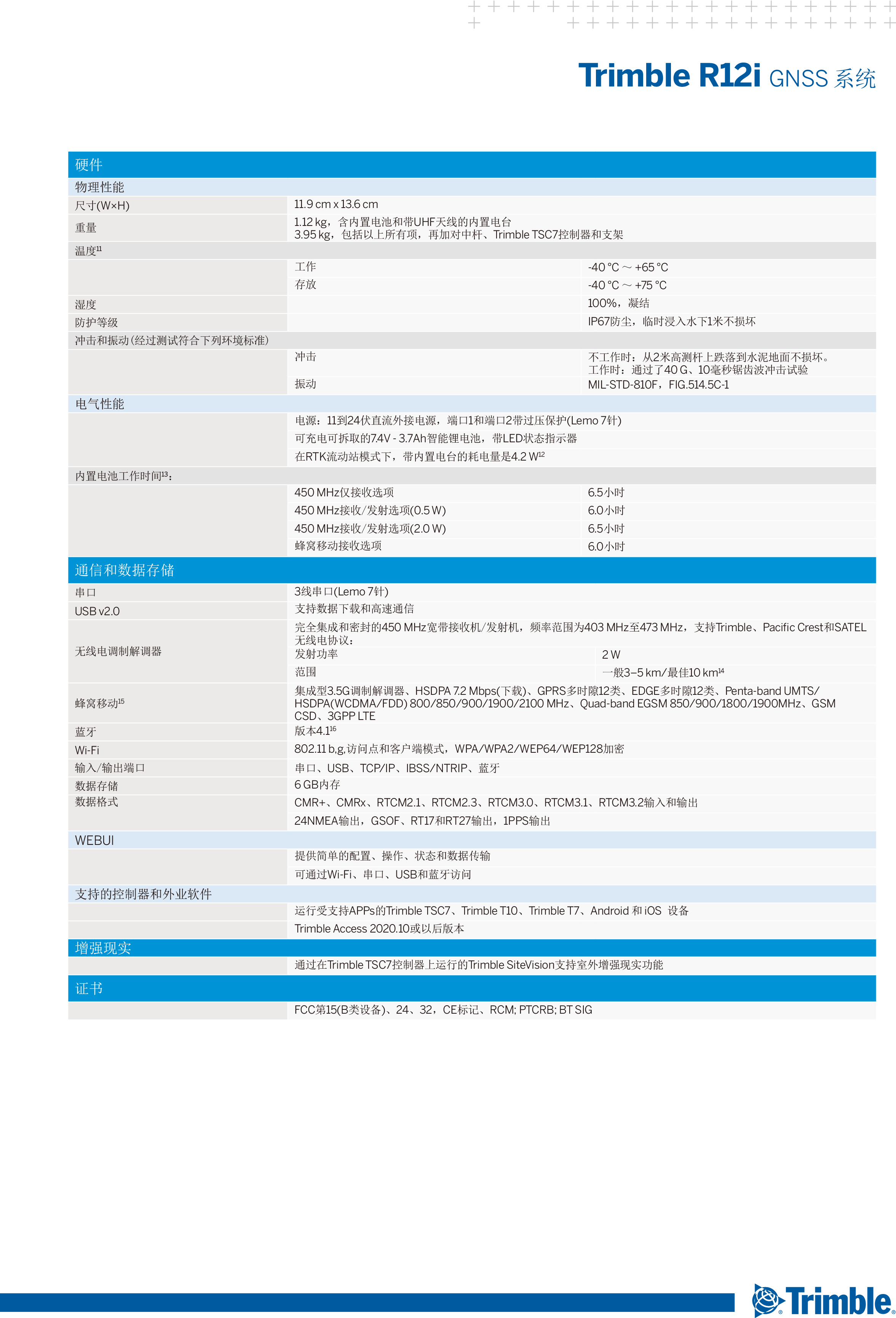 Tianbao inertial navigation RTK geodetic GNSS/Beidou receiver R12i supports breakpoint continuation measurement