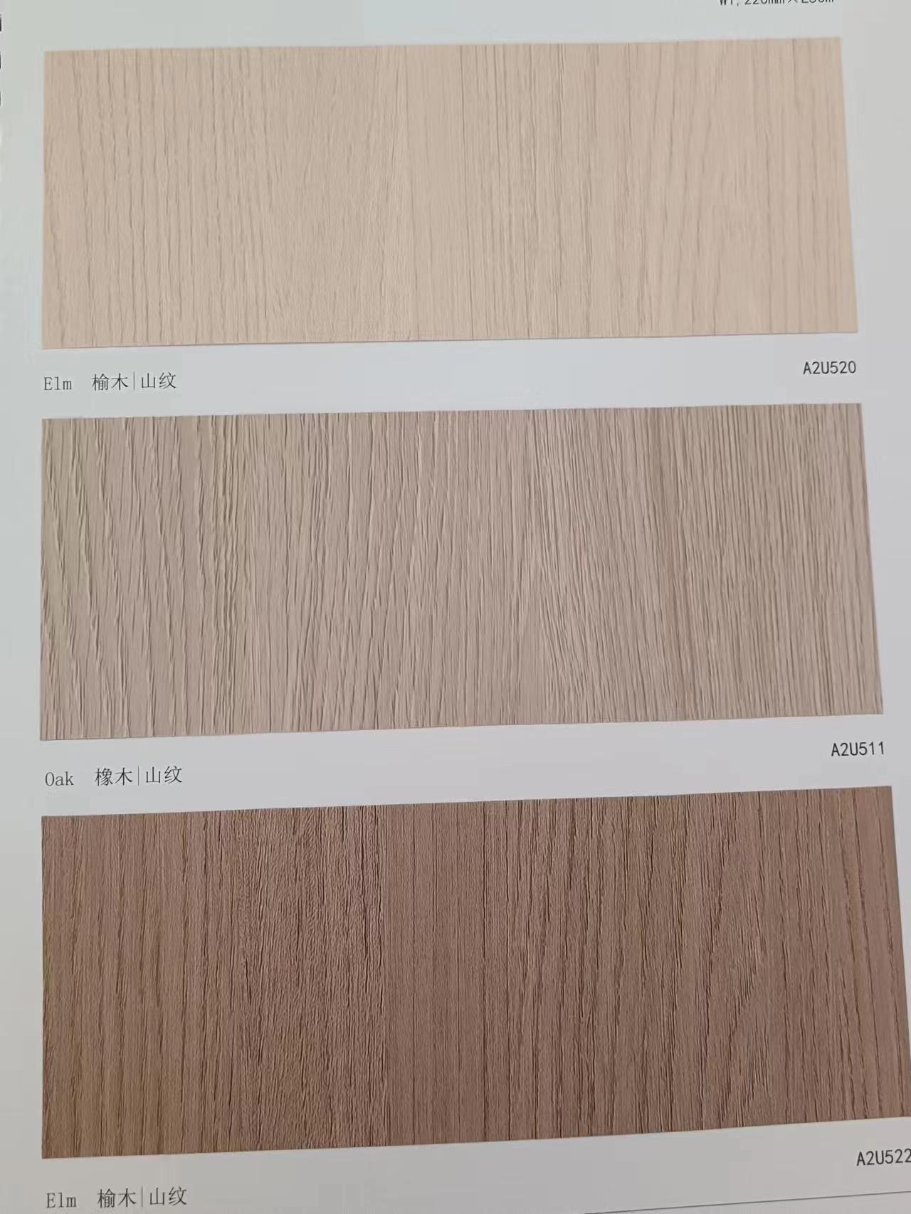 Xichi Technology Korea Mugong Wood Palace Wood Grain Decoration Film CPP Material Flame retardant A-grade Environmental Protection, Wear Resistance, and Heat Resistance