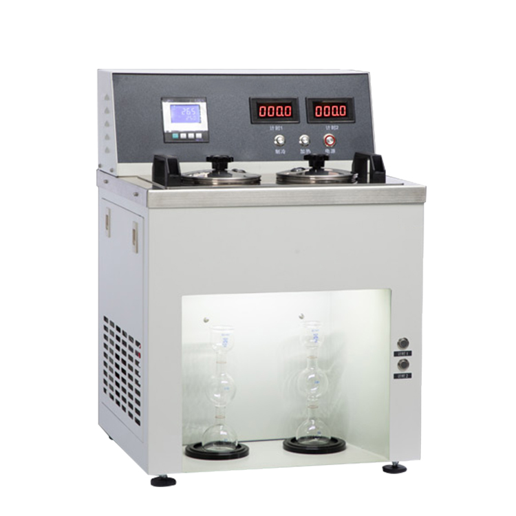 Huazheng Enguera viscometer Double tube refrigeration full-automatic viscosity tester HZND-1N